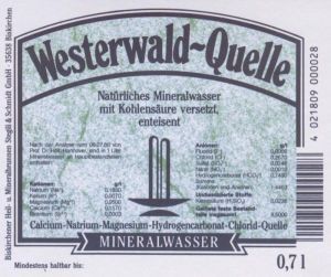 Westerwald-Quelle 0,7 Liter